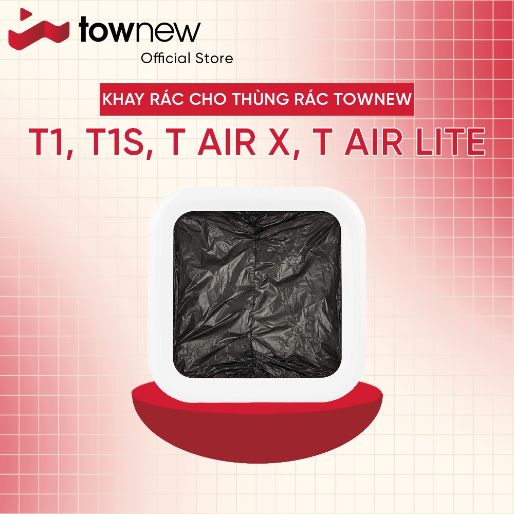 Khay đựng rác thùng rác thông minh Townew T1, T1S, T Air X, T Air Lite – Hàng Chính Hãng