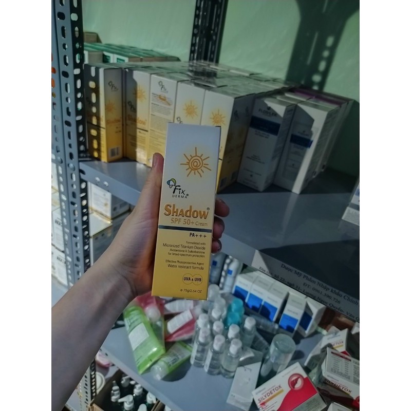 kem chống nắng fix derma shadow spf 50++