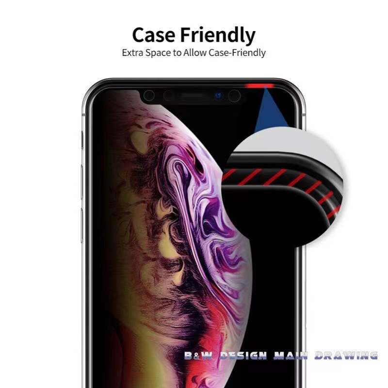 Kính Cường Lực Bảo Vệ Màn Hình Chống Nhìn Trộm Tương Thích Với iPhone 13 12 11 Pro Max IX XS Max 13 Pro Max 7Plus 8Plus 7 / 8