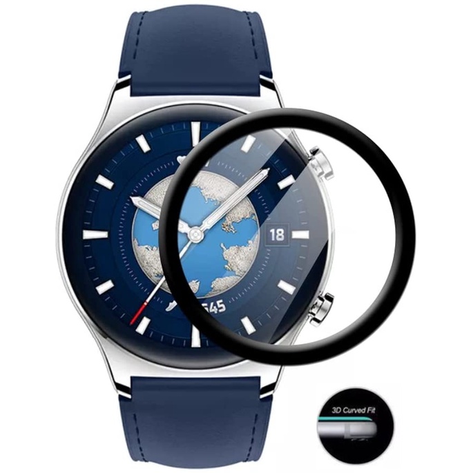Miếng Dán Bảo Vệ Màn Hình Viền Cong 3D Cho Huawei Honor Watch GS3 GS 3