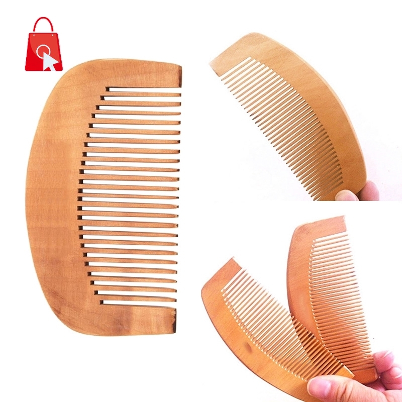 [Hàng mới về] Lược gỗ đàn hương bỏ túi chống tĩnh điện chải râu và tóc