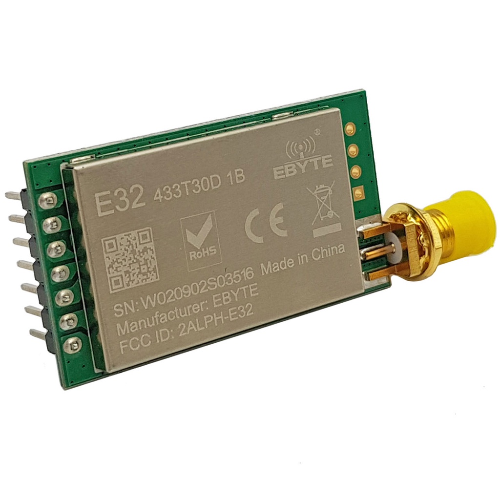 MODULE THU PHÁT RF LORA SX1278 433MHZ 3KM (E32-433T20D) Tặng Kèm Ăngten