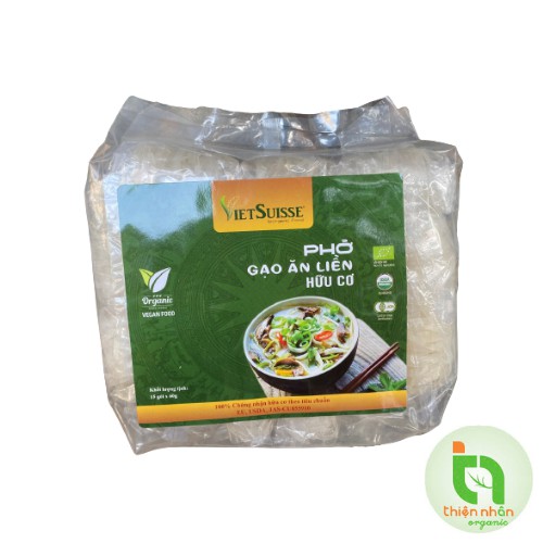 Date 08/08/2022 - Phở gạo ăn liền hữu cơ vietsuisse 1kg