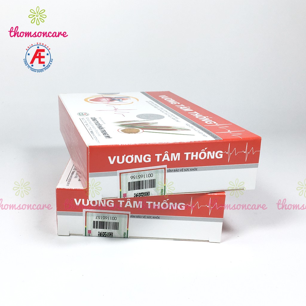 Vương Tâm Thống - Mua 6 tặng 1 bằng tem tích điểm -Tốt cho tim mạch, ngăn ngừa nhồi máu cơ tim, đau thắt ngực