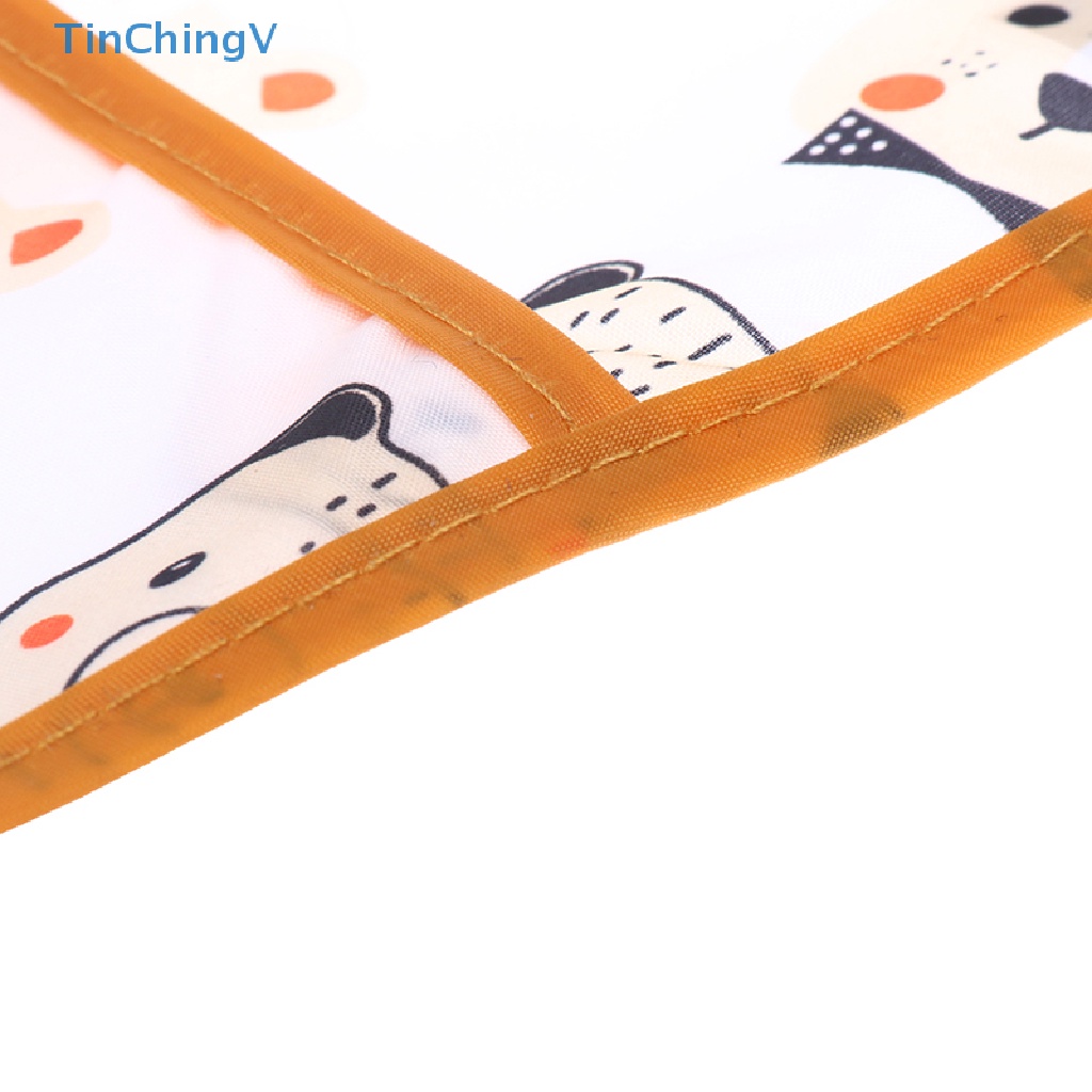 [TinChingV] Tạp Dề Dài Tay Chống Thấm Nước Có Túi Dành Cho Trẻ Em Tập Ăn [Mới]