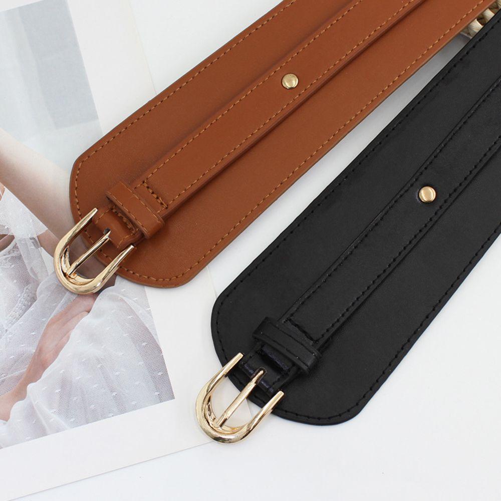 HS Thắt Lưng Co Giãn Khóa Tròn Trang Trí Áo Khoác Mùa Hè Cho Nữ