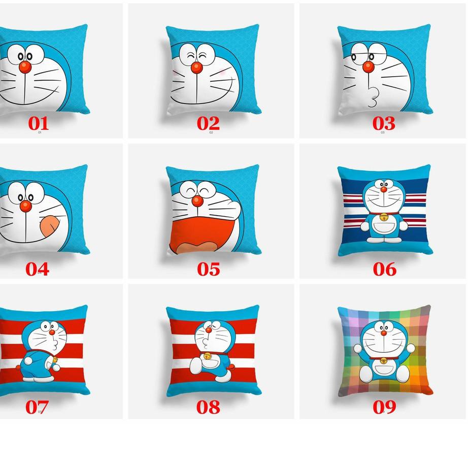 Đệm Lót Ghế Sô Pha 40x40cm Hình Doraemon Dễ Thương