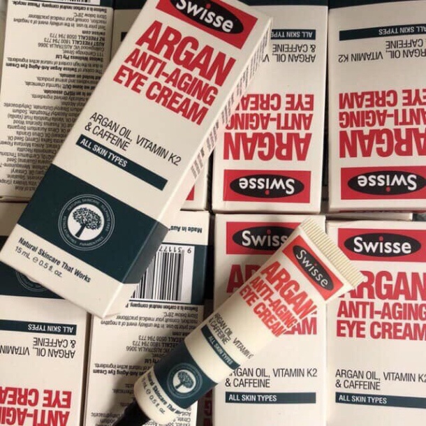 Kem mắt Swisse Argan Anti Ageing Eye Cream 15ml - Úc