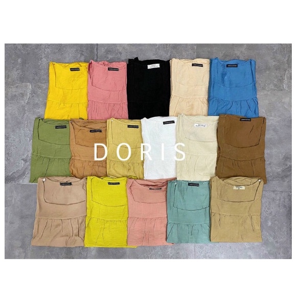 Áo bầu thiết kế cổ vuông