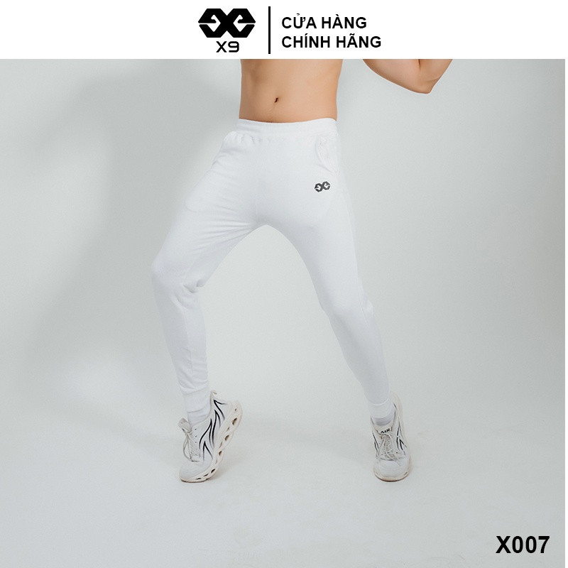 Quần Jogger Nam Thể Thao - Thương Hiệu X9 - Tập Gym Chạy Bộ Đi Chơi Cotton Co Giãn - X007