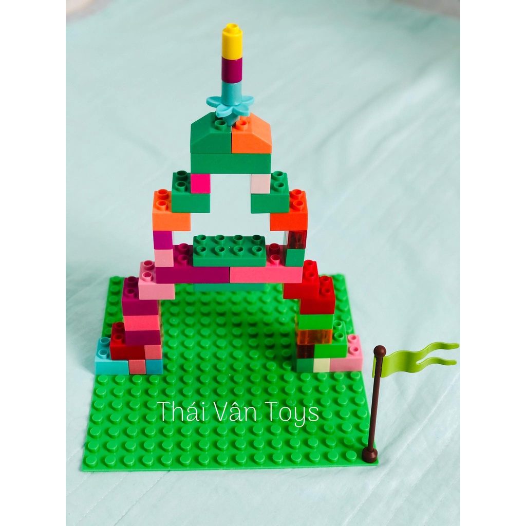 1 Tấm đế Lego size lớn - Tấm nền cho bé lắp ghép sáng tạo - Đồ chơi nhựa ABS an toàn
