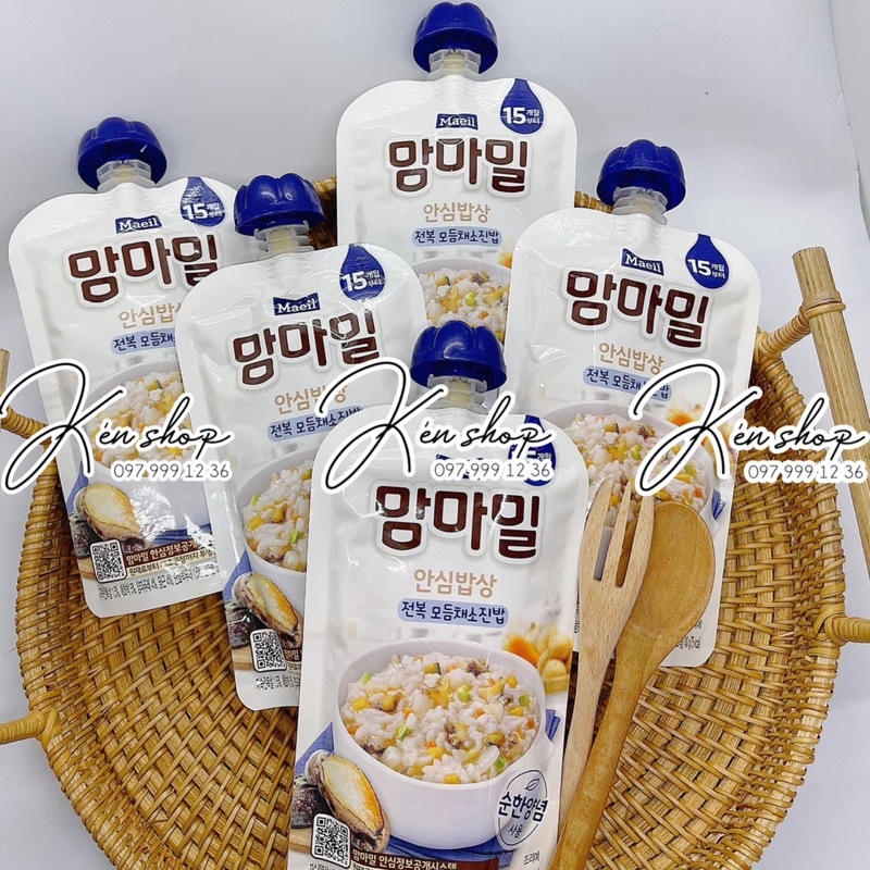 CHÁO ĂN LIỀN MAEIL cho bé