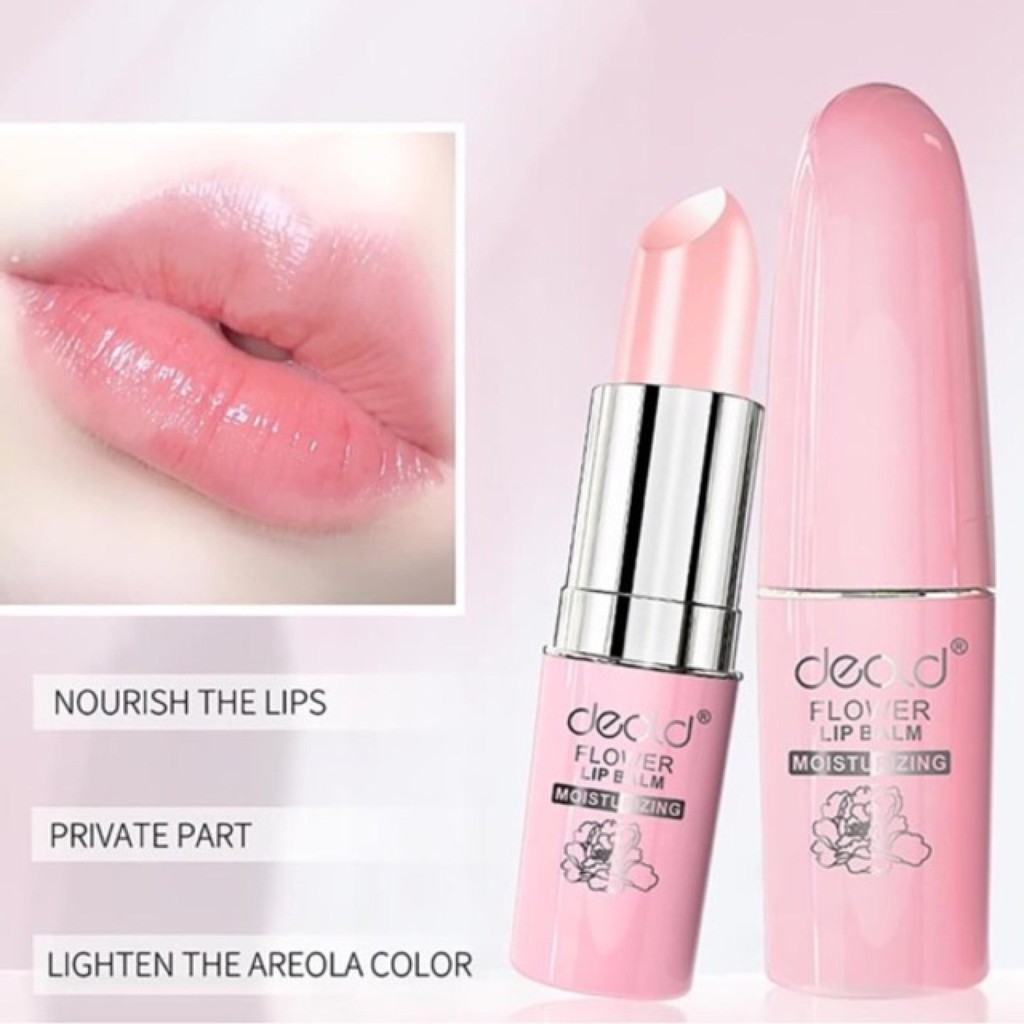 Son Dưỡng Chống Thâm Làm Hồng Môi Deold Natural Blossom Lip Balm 3.3g