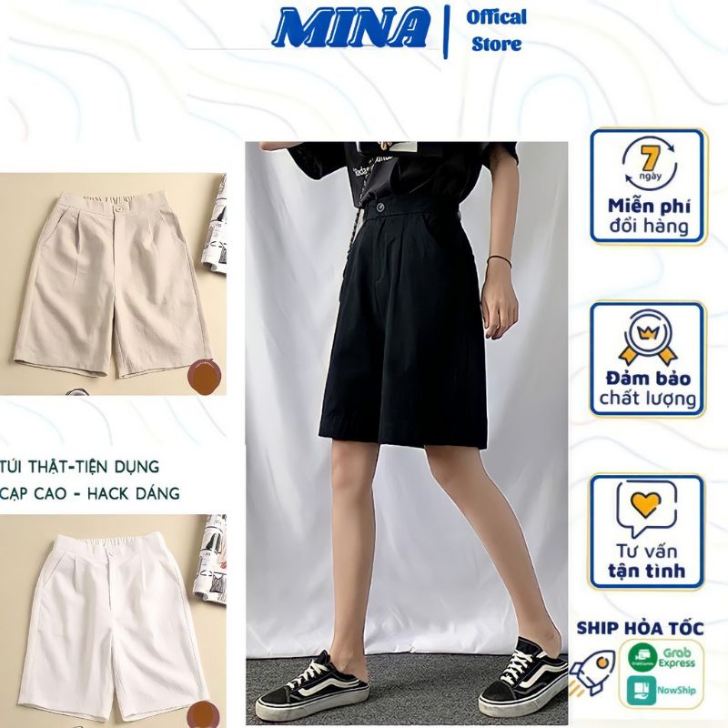 Quần đùi nữ ngố đũi chất siêu mát