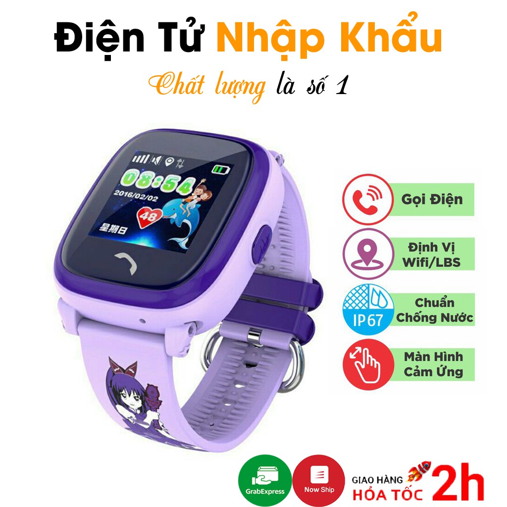 Đồng Hồ Thông Minh Cho Bé DF25 Định Vị GPS, Chống Nước, Dễ Quản Lý Và Sử Dụng - Bảo Hành 12 tháng