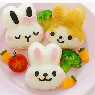 Combo 6 chiếc Khuôn ép cơm, bánh bento