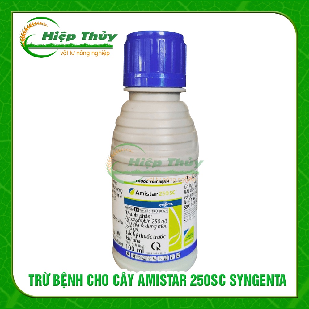 Amistar 250SC Syngenta phòng trừ bệnh  thối quả, sương mai , thán thư cho cây trồng | chai 100ml
