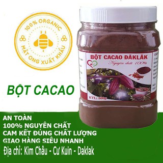 500gr Bột Cacao Nguyên Chất Đắk Lắk  