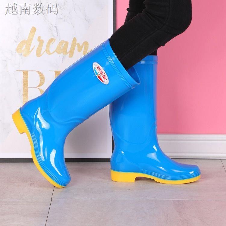 Giày Bốt Đi Mưa Cổ Cao Nhanh Khô Chống Thấm Nước Chống Trượt Cho Nữ | BigBuy360 - bigbuy360.vn