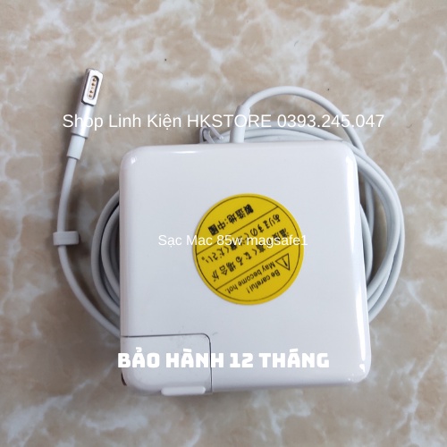 Sạc Macb00k Air Pro 85W magsafe 1 18.5V-4.6A Macb00k A1286 A1343 A1260 A1278 A1243 A1297 A1290 A1229 A1226 A1211 A1151