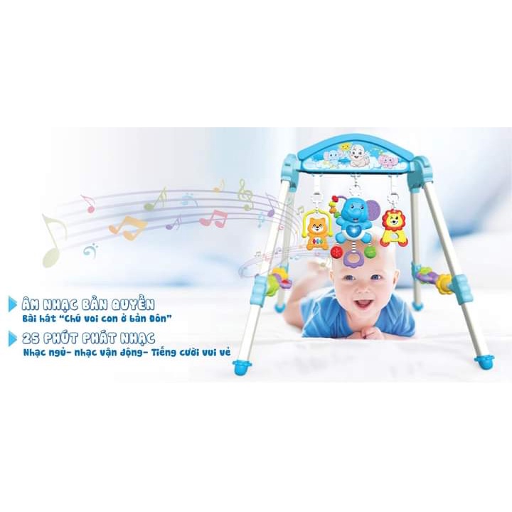 Kệ Chữ A Ngôi Nhà Tuổi Thơ - Voi Xanh Thông Minh Chính Hãng Antona An Toàn Cho Trẻ Sơ Sinh