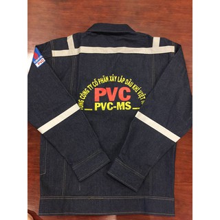 Quần áo bò (jean) thợ hàn PVC