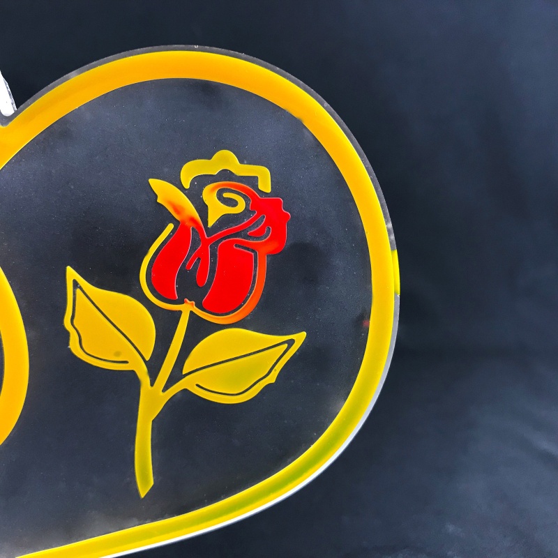 Khuôn Silicone Hình Trái Tim Làm Trang Sức Thủ Công Diy