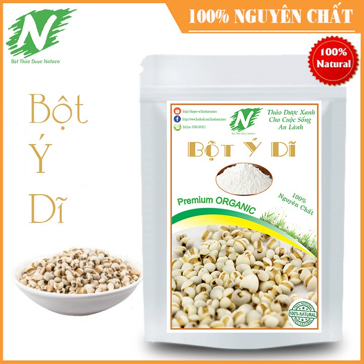 Bột Ý Dĩ Nguyên Chất 100g