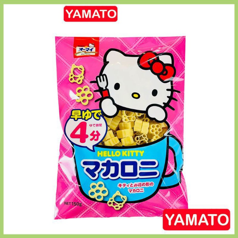 Mì Nui Hình Hello Kitty Và Hoa 150g Nhật Bản [HSD 2023] [mẫu mới]