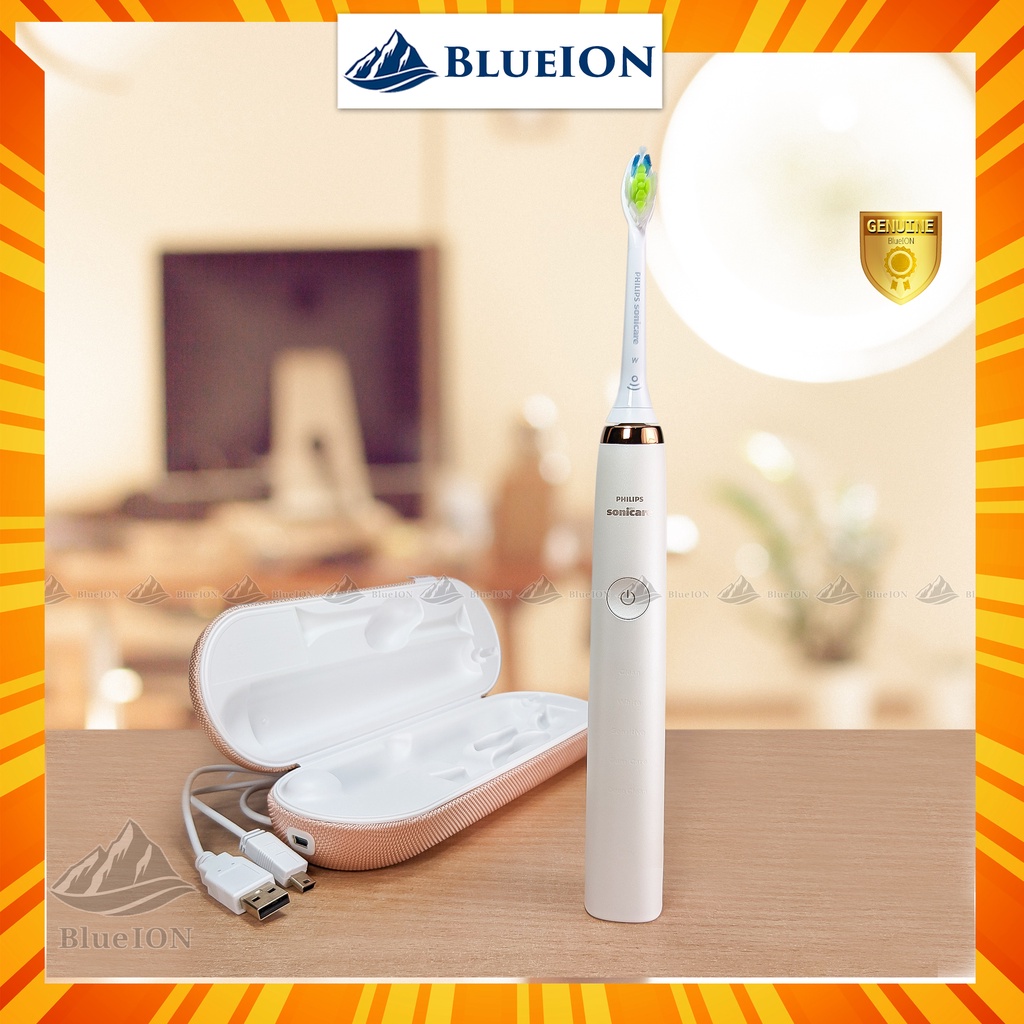 [Hàng Mỹ] Bàn chải điện Philips Sonicare DiamondClean Classic LIKE NEW 99% bộ tiết kiệm