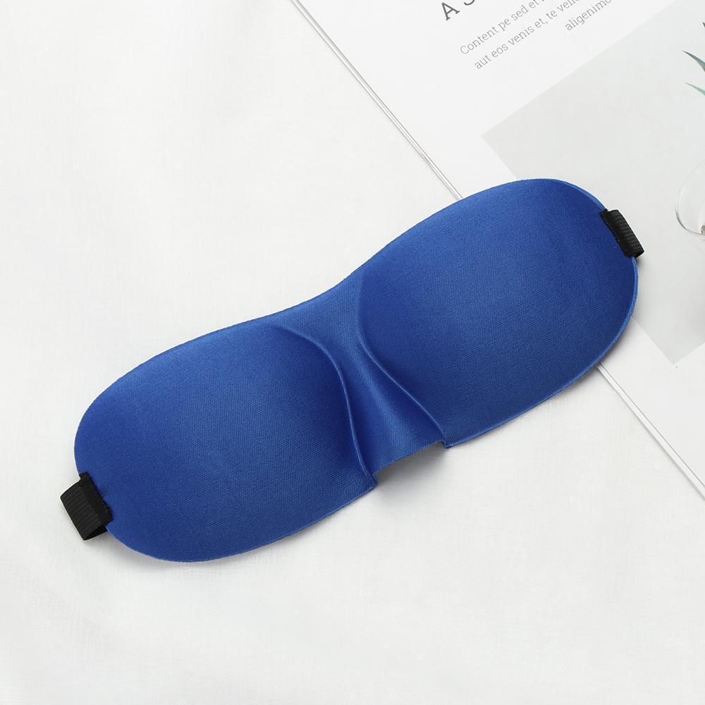 Miếng Đệm Che Mắt Ngủ Bằng Polyester Nhẹ Mềm Mại Dùng Khi Đi Du Lịch