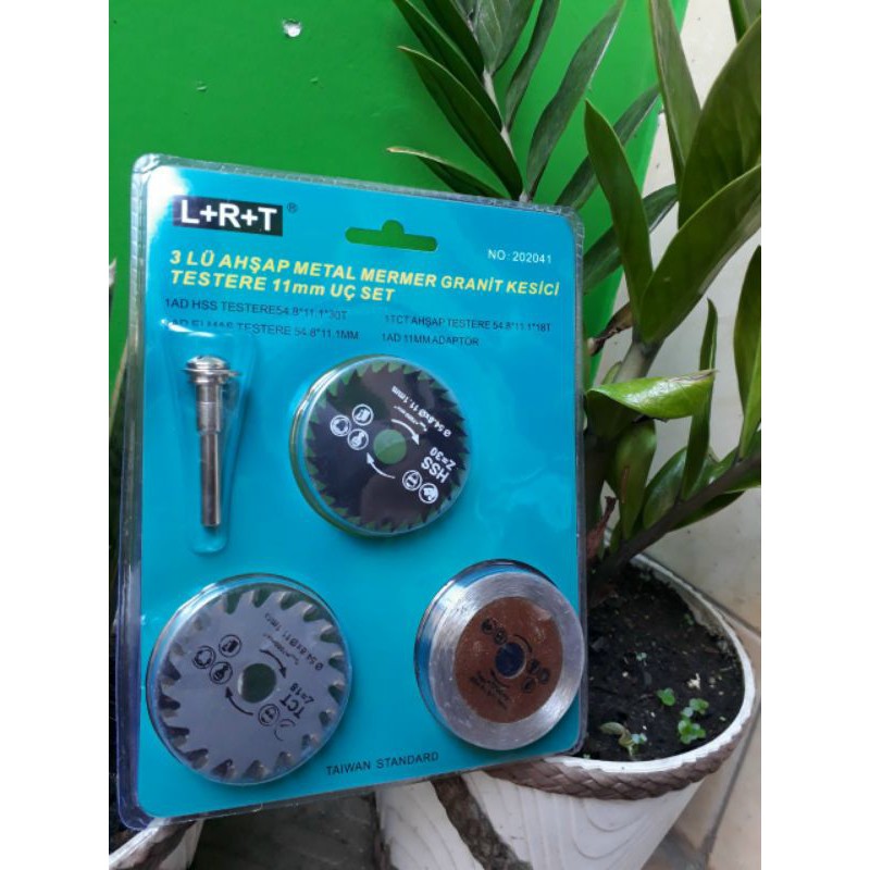 Bộ lưỡi cắt đa năng,cắt được nhiều loại vật liệu,mini 4 món,tặng 1 cây nối cán 11mm LRT