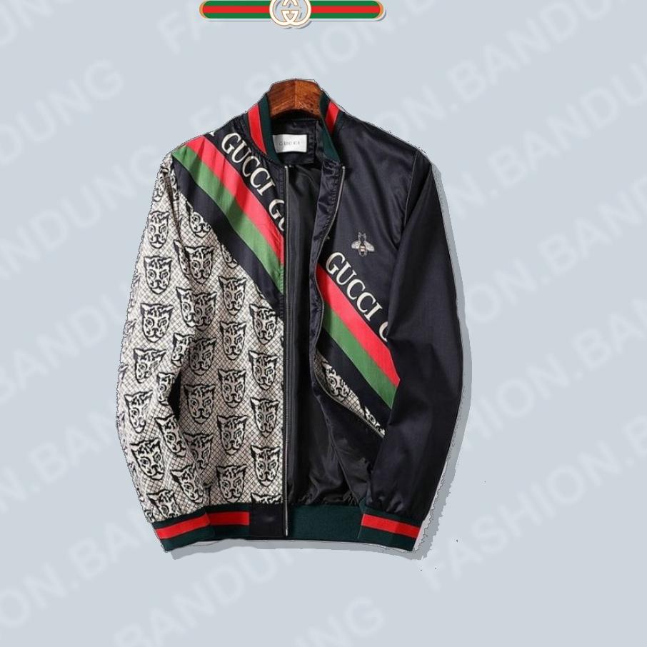 < Dis✮> Áo Khoác BOMBER Nam Hàng Hiệu Cao Cấp Gucci (Gucci 26) ||Mô hình mới.