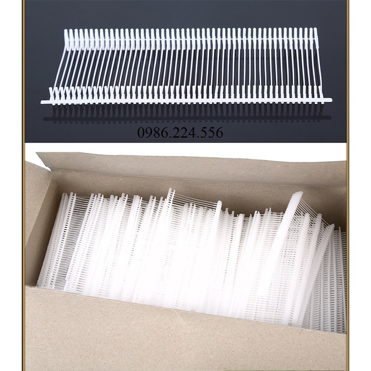 Đạn nhựa bắn mác Kam ti nhựa dây gắn Tag pin quần áo 15 - 50mm hộp 5000 chiếc