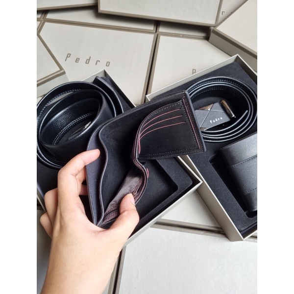 Thắt lưng nịt nam #pedro kèm hộp xịn sò