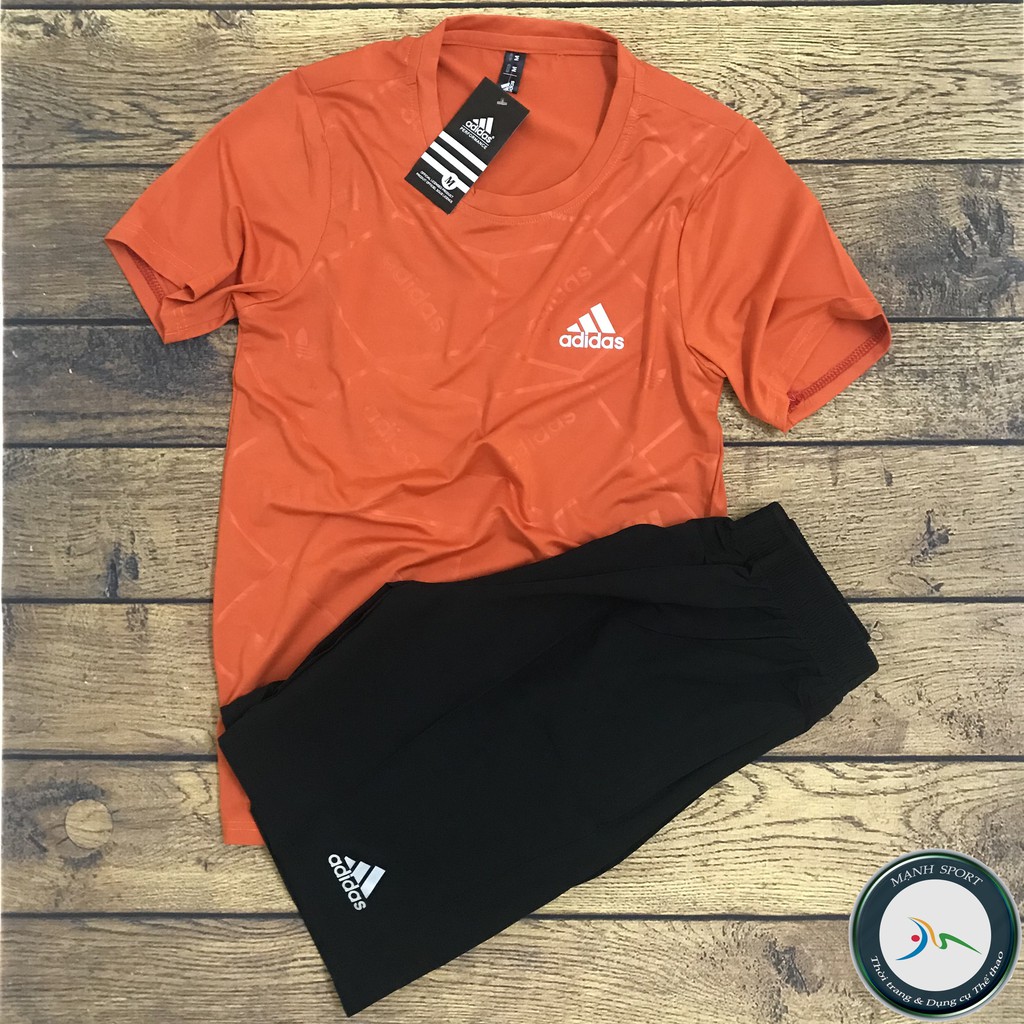 [B007] Quần áo nam thể thao cộc tay mùa hè 2020, bộ thể thao nam thun lạnh co giãn 4 chiều | BigBuy360 - bigbuy360.vn