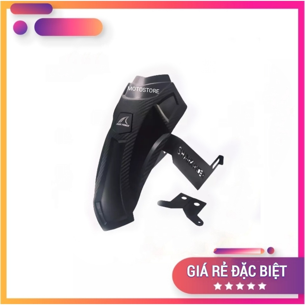 Dè chắn bùn 2 chân Shark Power - 2021 gắn nhiều dòng xe Exciter, Winner, TFX, NMX .... chắc chắn bền đẹp thể thao