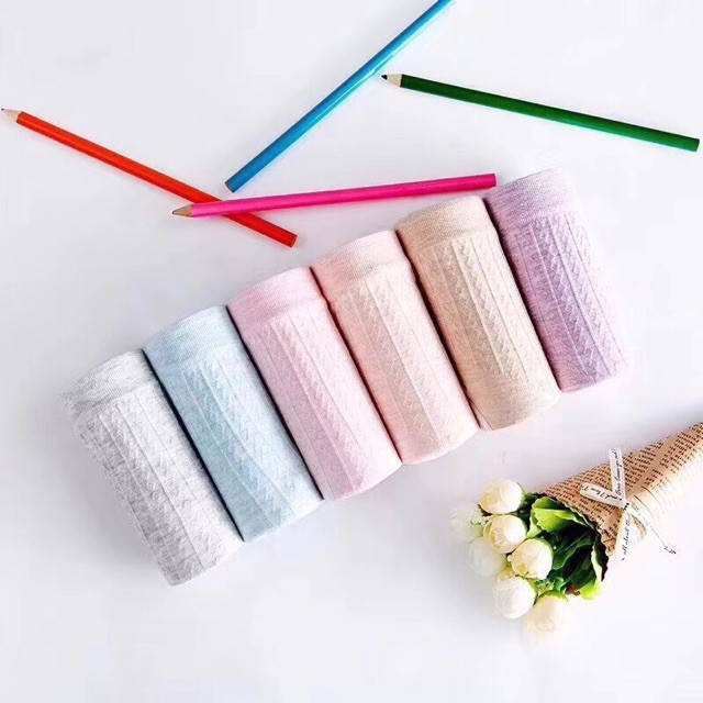 QUẦN LÓT COTTON VIỀN REN CO GIÃN CHẤT ĐẸP