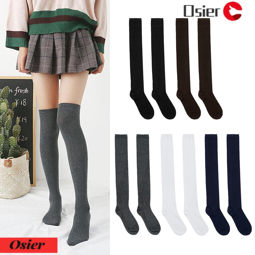 Vớ Dài Qua Gối Co Giãn Giữ Ấm 1 # Cho Nữ