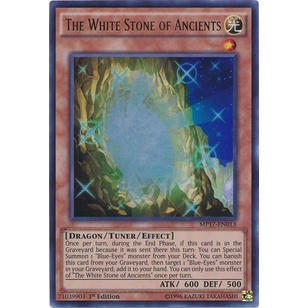 Thẻ bài Yugioh - TCG - The White Stone of Ancients / MP17-EN013'
