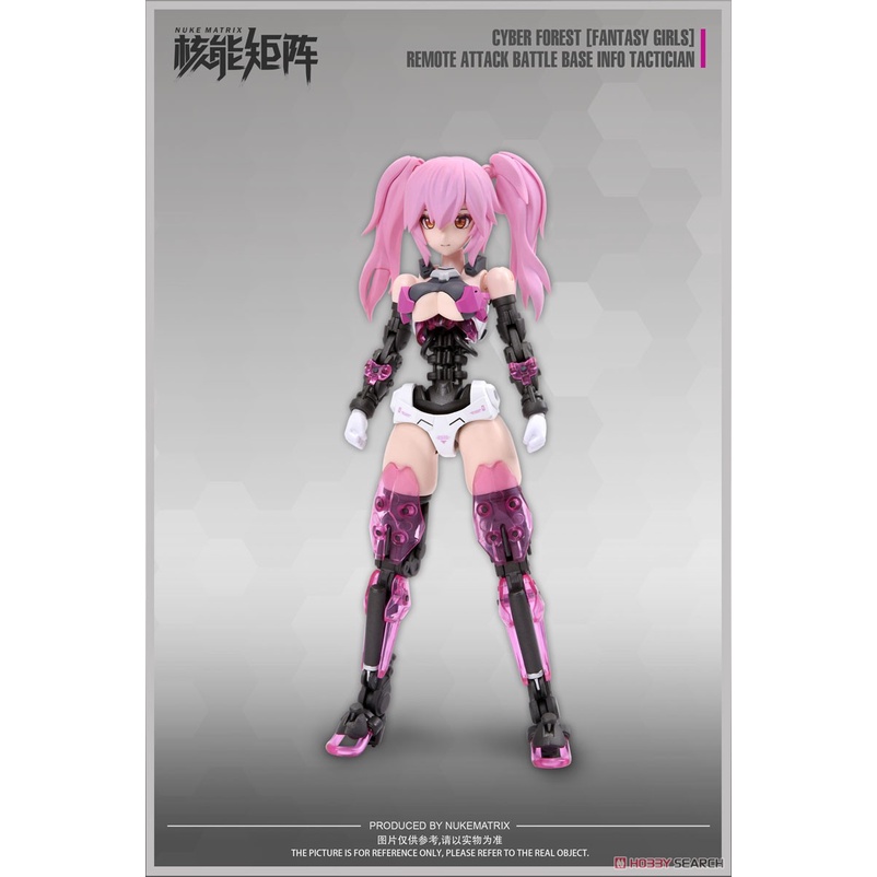 Mô Hình Lắp Ráp CF-02 Lirly Bell Cyber Forest Fantasy Girls Remote Attack Battle Base Info Tactician