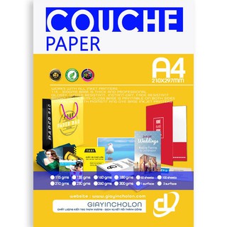 GIẤY COUCHE A4 280g
