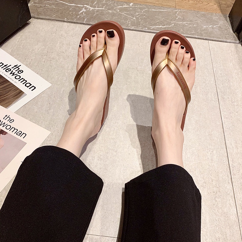 Dép Xỏ Ngón Đế Xuồng Chống Trượt Chống Thấm Nước Thời Trang Đi Biển Mùa Hè