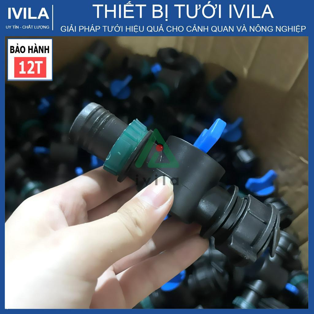 Van khóa khỏi thủy ống phun mưa phi 27mm/34mm (khởi thủy từ ống mềm)