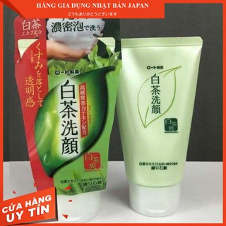 Sữa rửa mặt trà xanh da dầu Rohto Shirochasou Nhật Bản 120g -