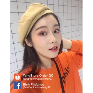 MŨ BERET HỌA SĨ - ẢNH THẬT