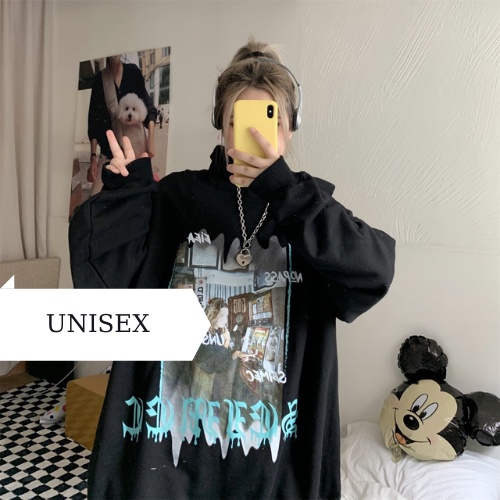 Áo hoodie nữ form rộng Min Room, áo nỉ unisex mũ hai lớp dày dặn NOPASS AHNP | BigBuy360 - bigbuy360.vn