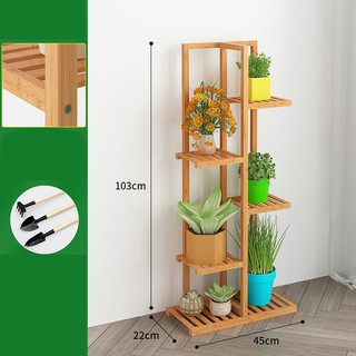 Kệ trang trí cây cảnh decor 5 tầng