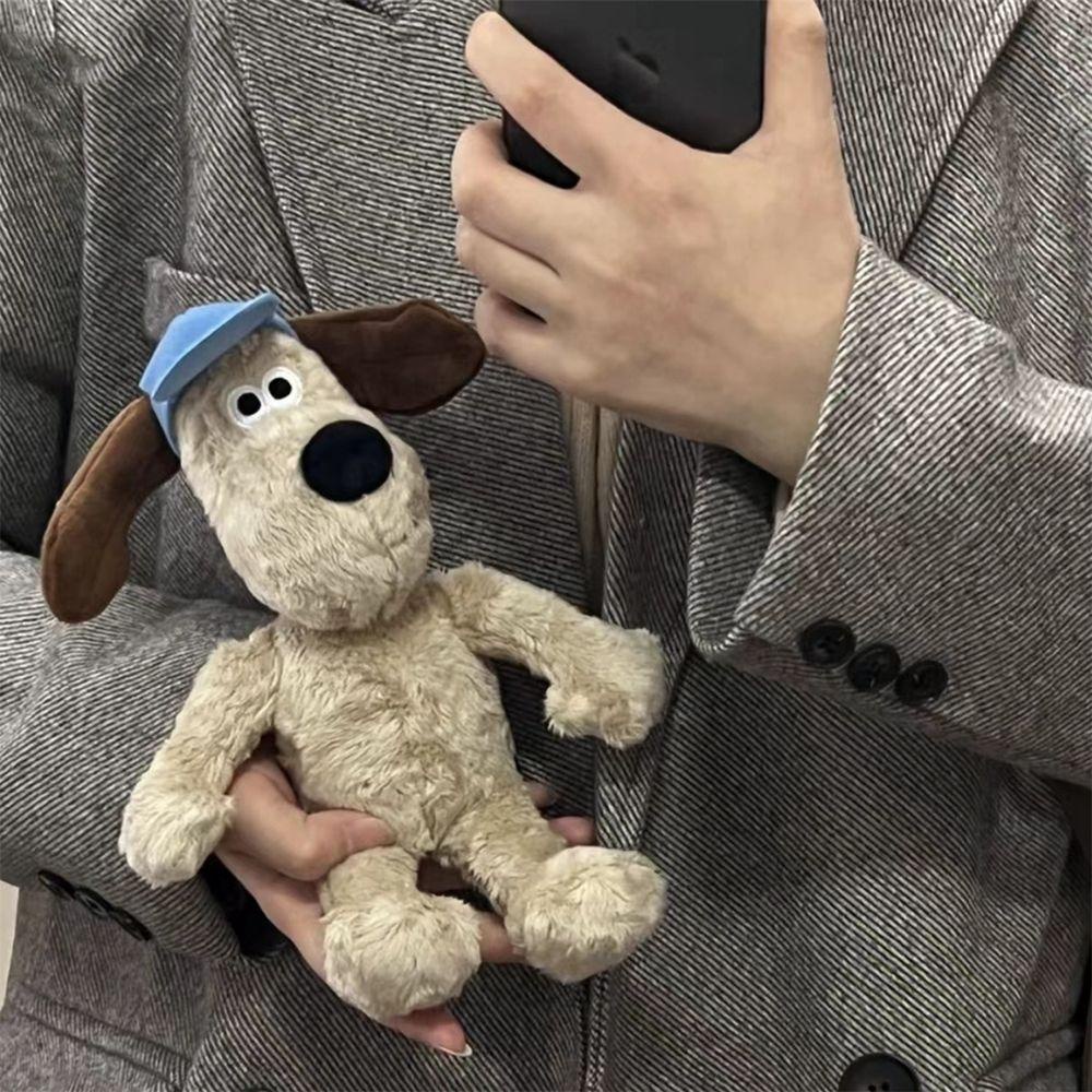 Móc Chìa Khóa Hình Chú Chó Hoạt Hình Bằng Lông Nhung PP Dễ Thương Xinh Xắn