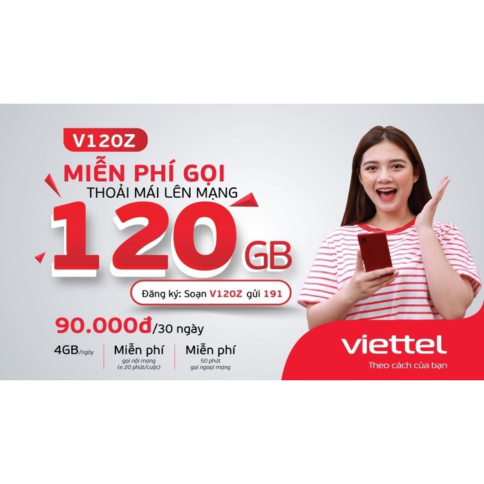 SIM DATA 4G VIETTEL BÌNH TÂN